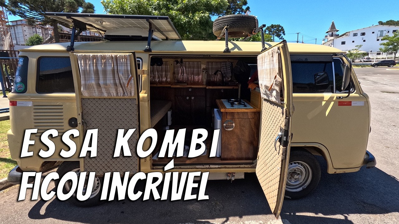 Tour Completo na Kombi Tet&ecirc; - Amigos da Estrada
