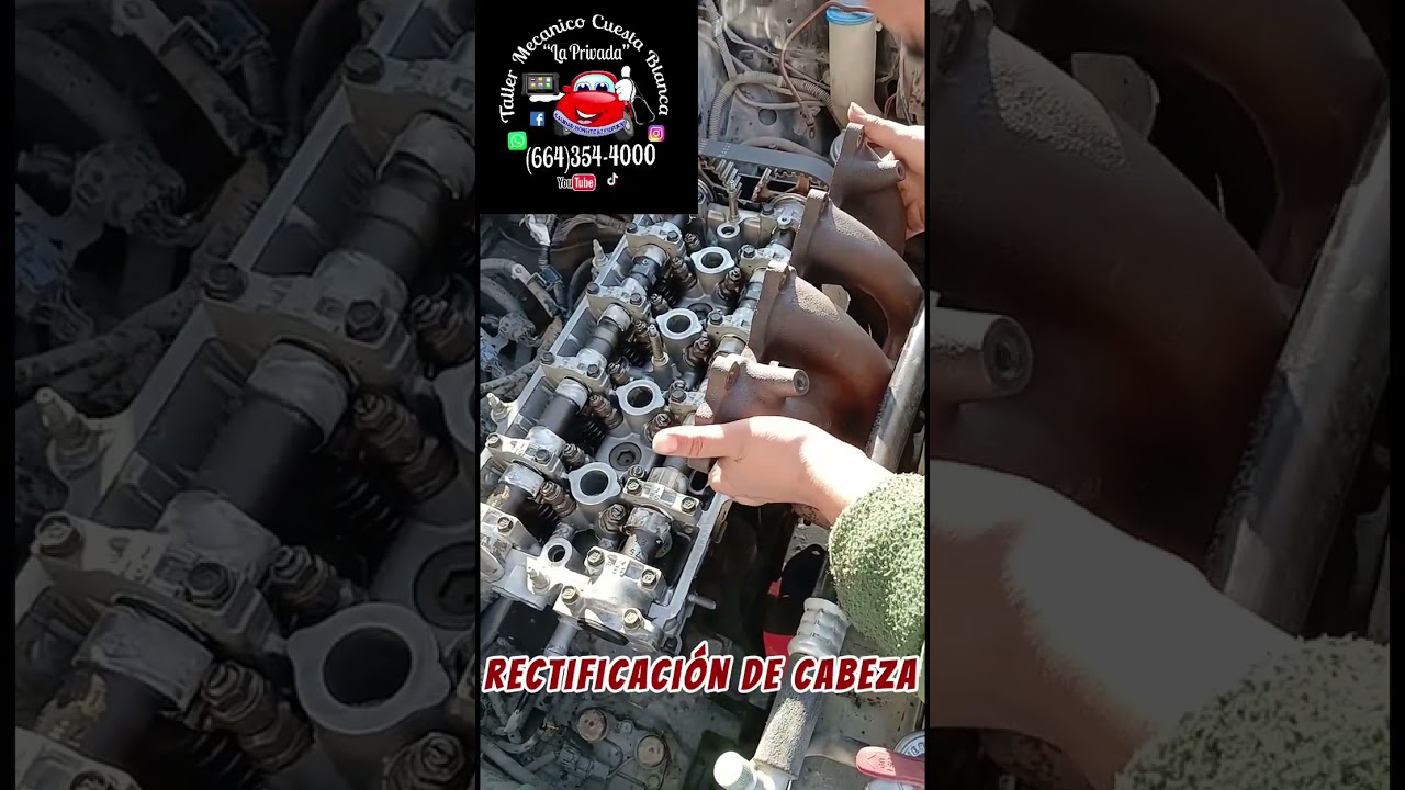 Rectificación de cabezas CR-V 98