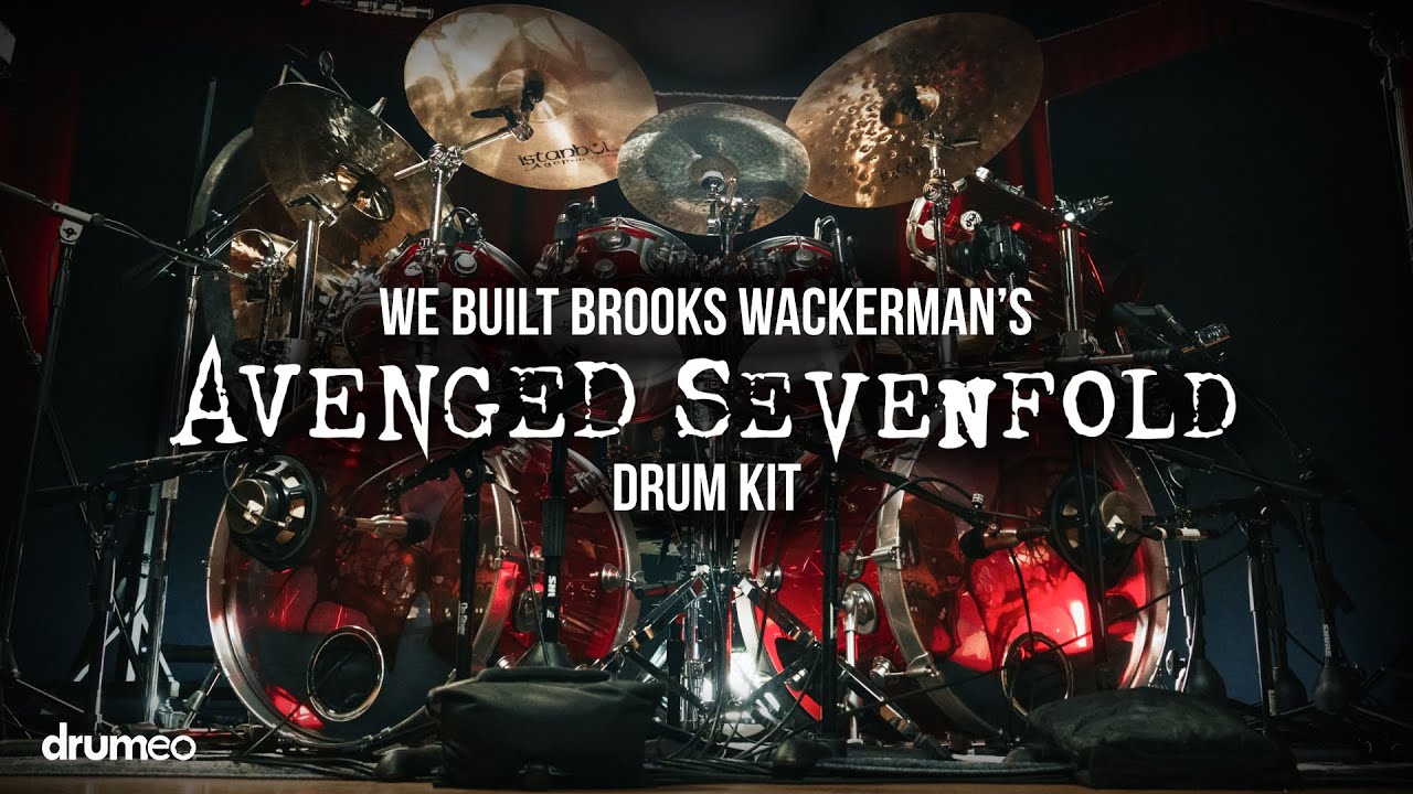 Inside Brooks Wackerman’s Insane Avenged Sevenfold Drum Kit