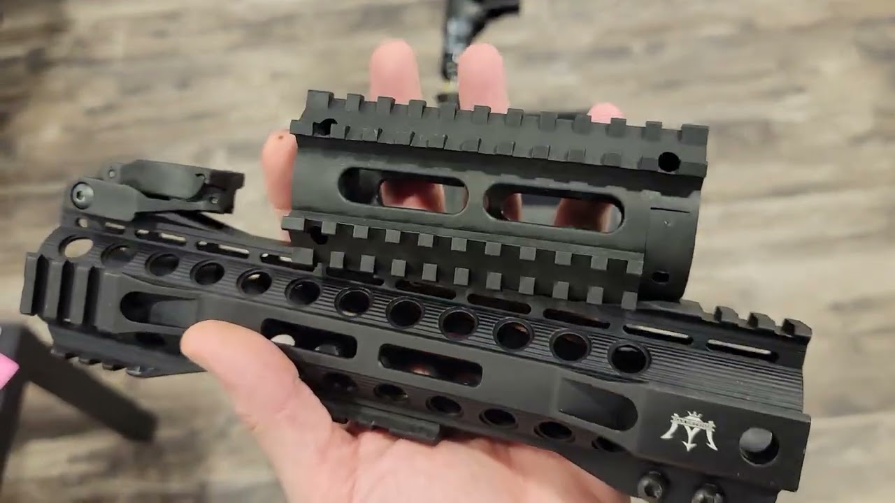 Handguards for the Valken M17/CQMF Less Lethal Custom builds.