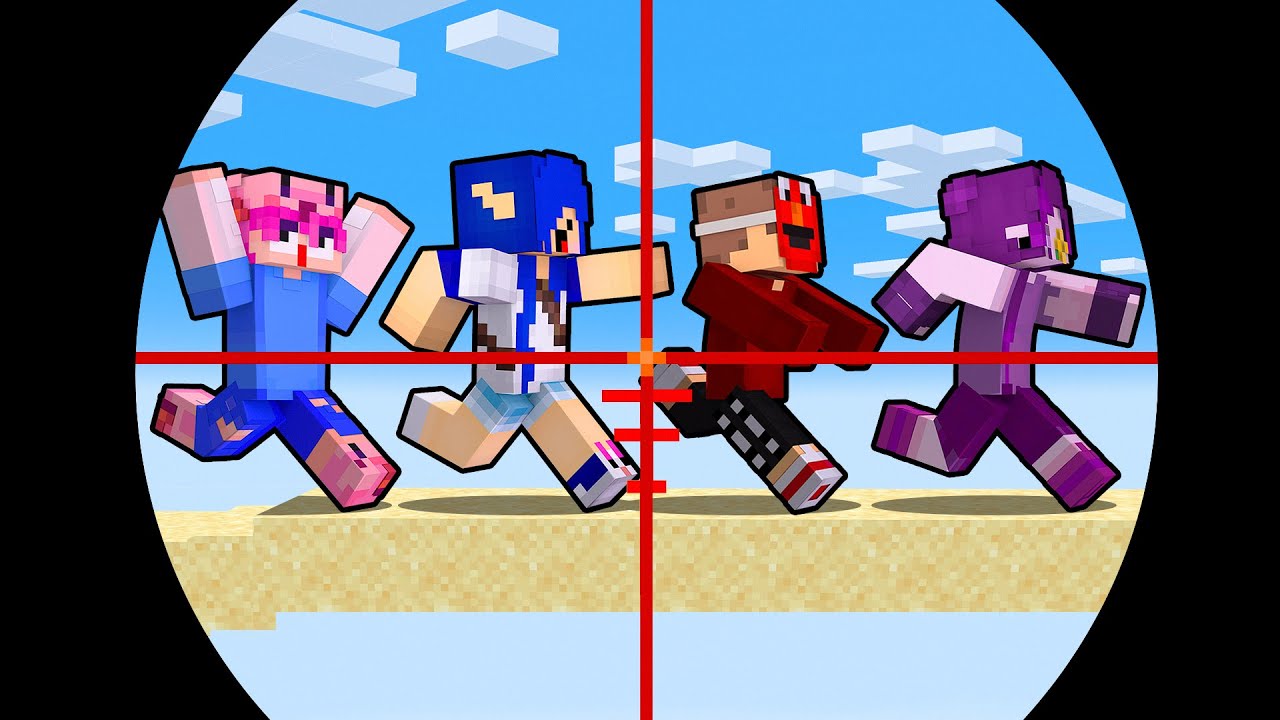 se te acertar o Tiro... já era... Minecraft