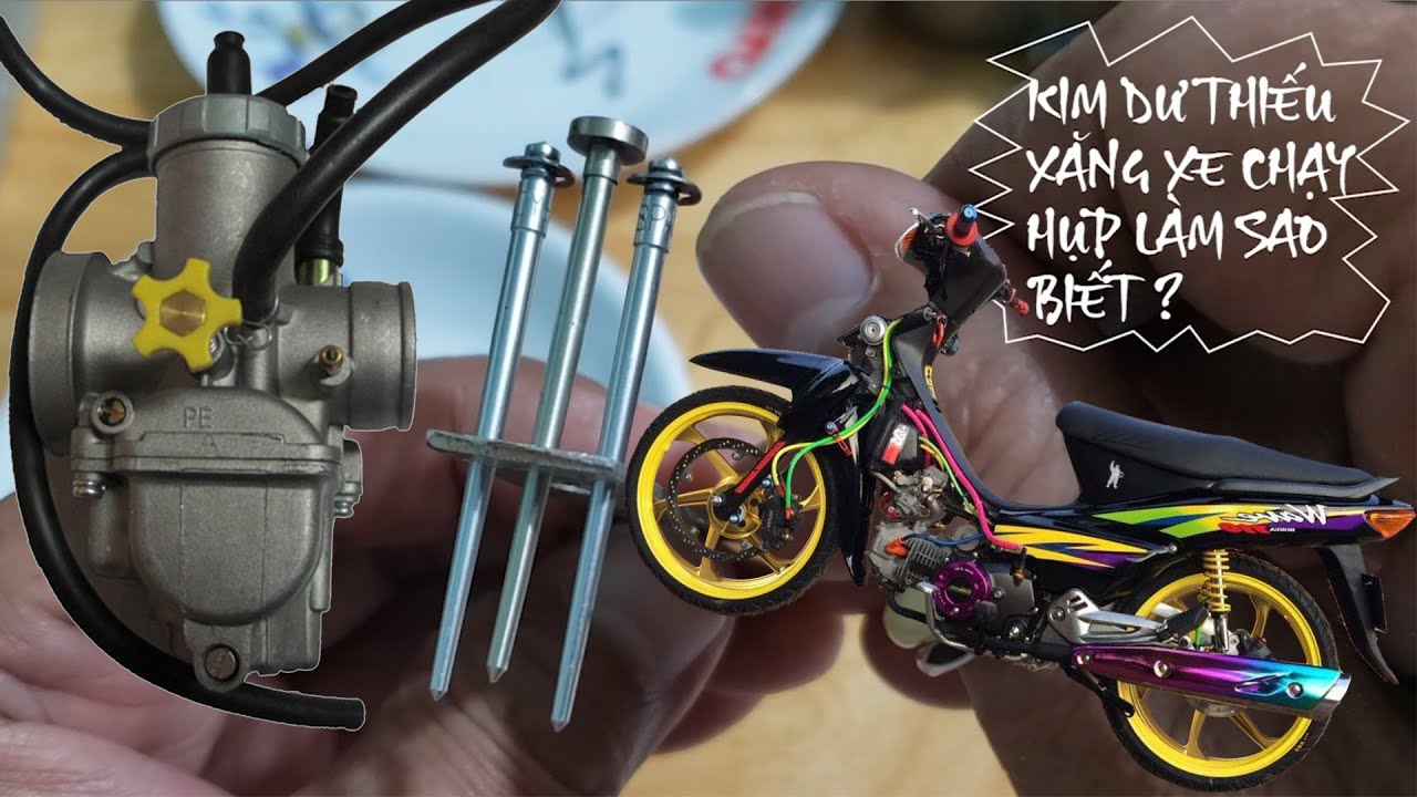 Đo cây kim dư thiếu xăng xe chạy hụp | Canh chỉnh bình xăng con