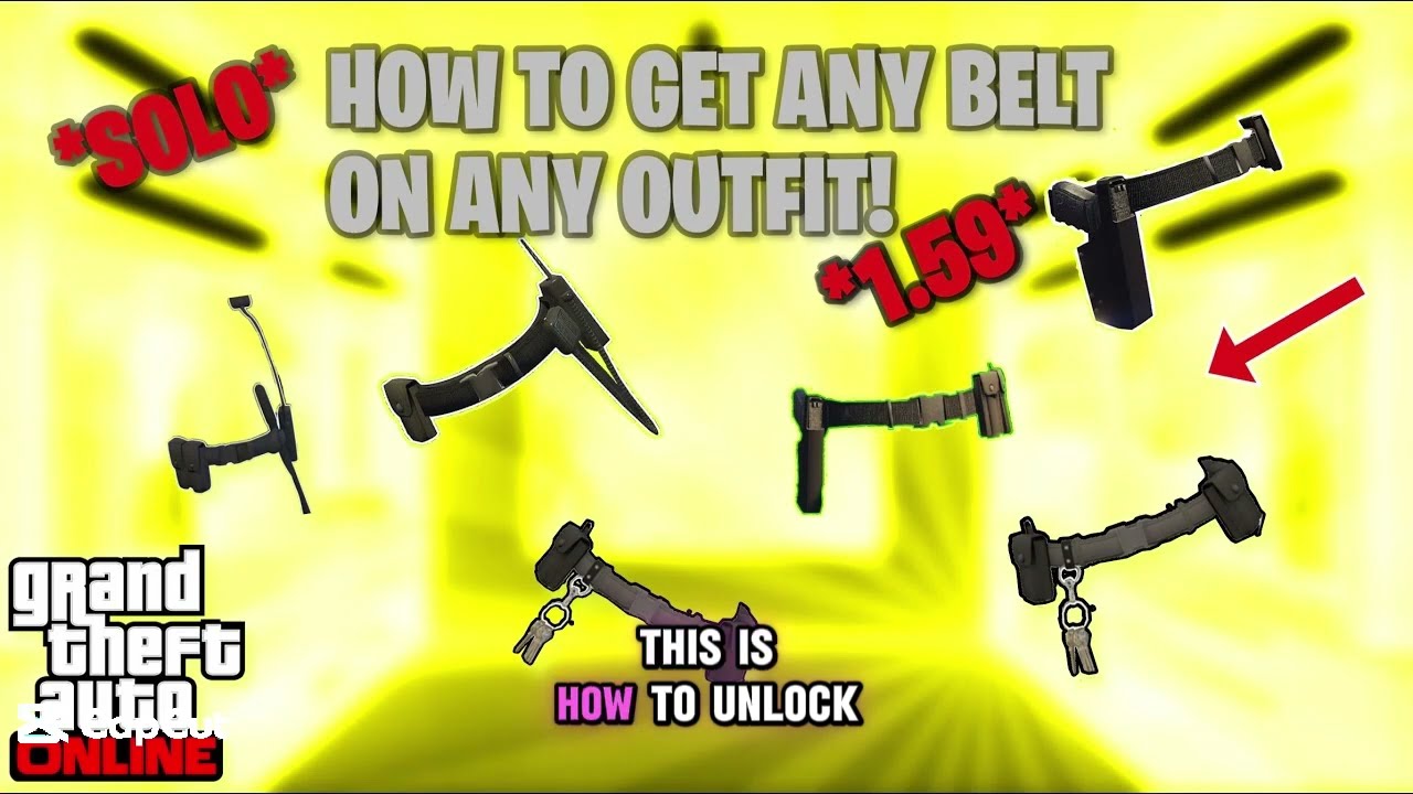 Unlock All Belts on Outfits in GTA 5 1