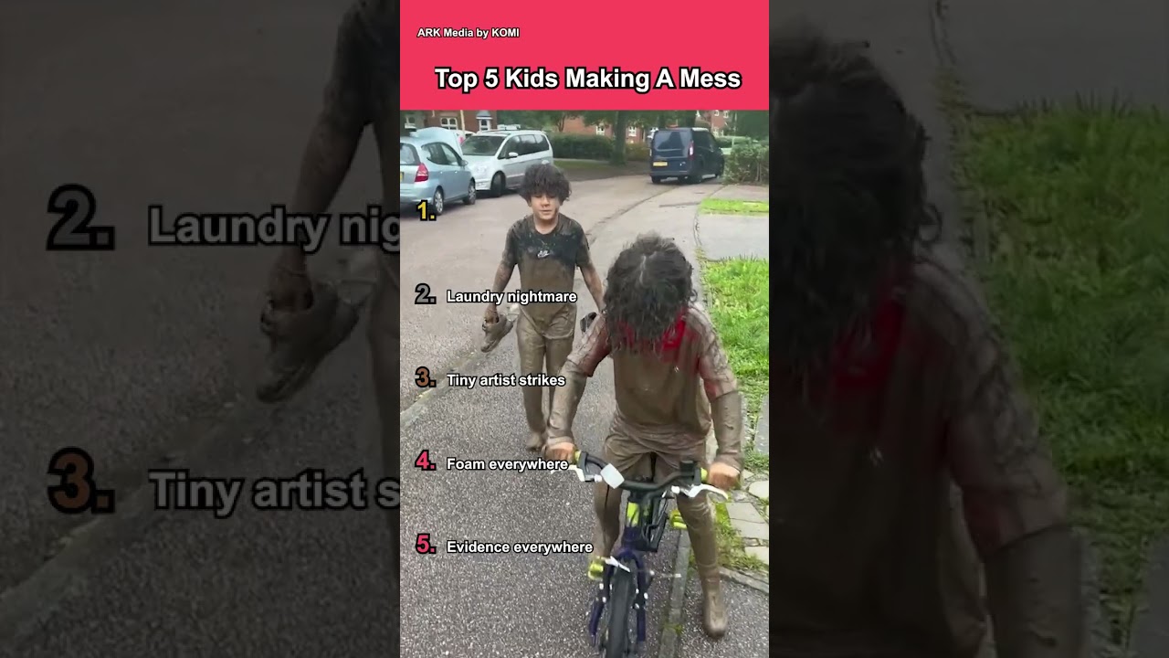 Top 5 kids making a mess 😳
