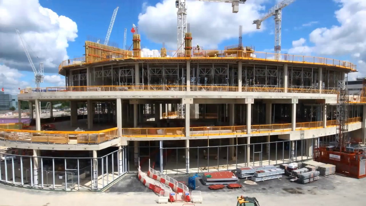 New Papworth Hospital - Timelapse at 400 days