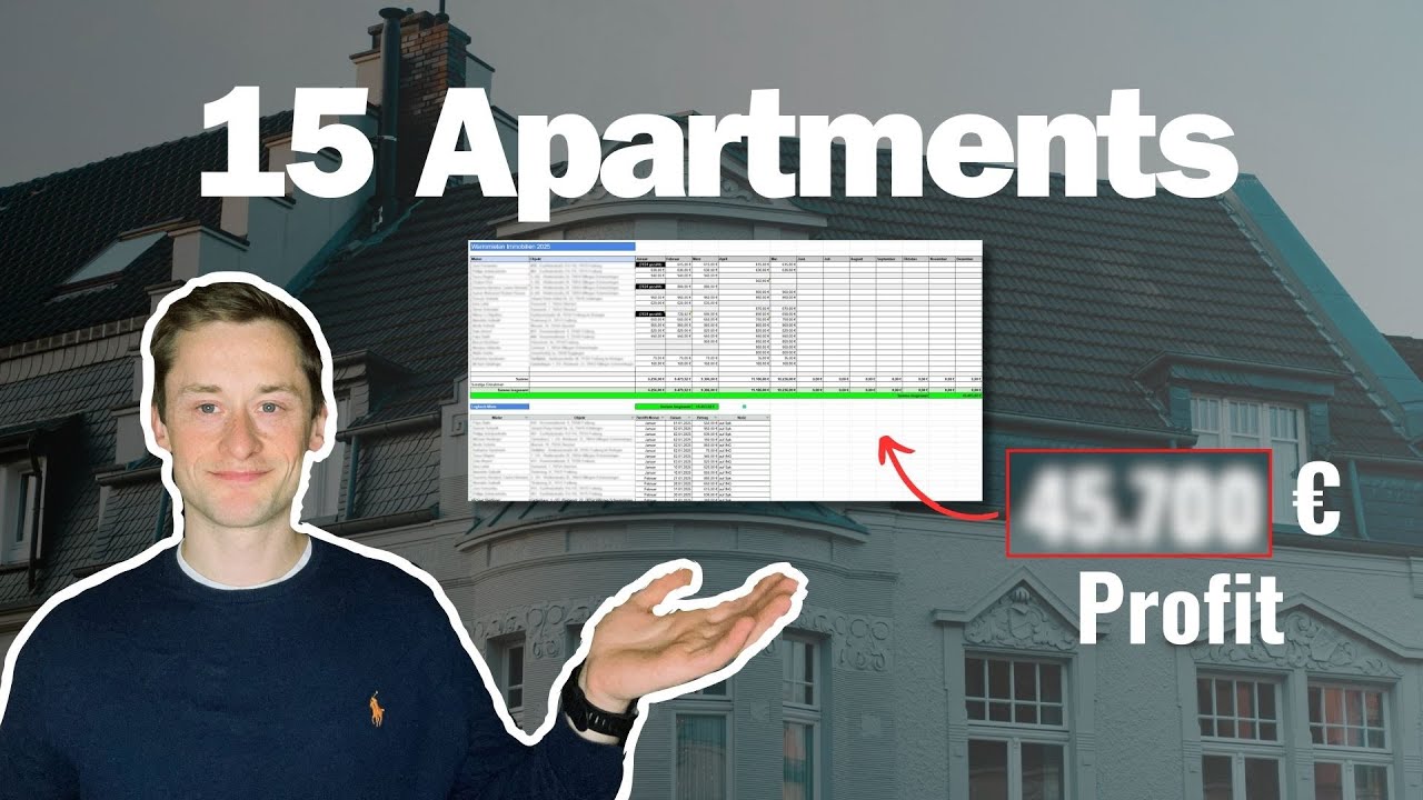 How Much Money I Made with Real Estate in 2025 (Full Breakdown of My 15 Apartments)