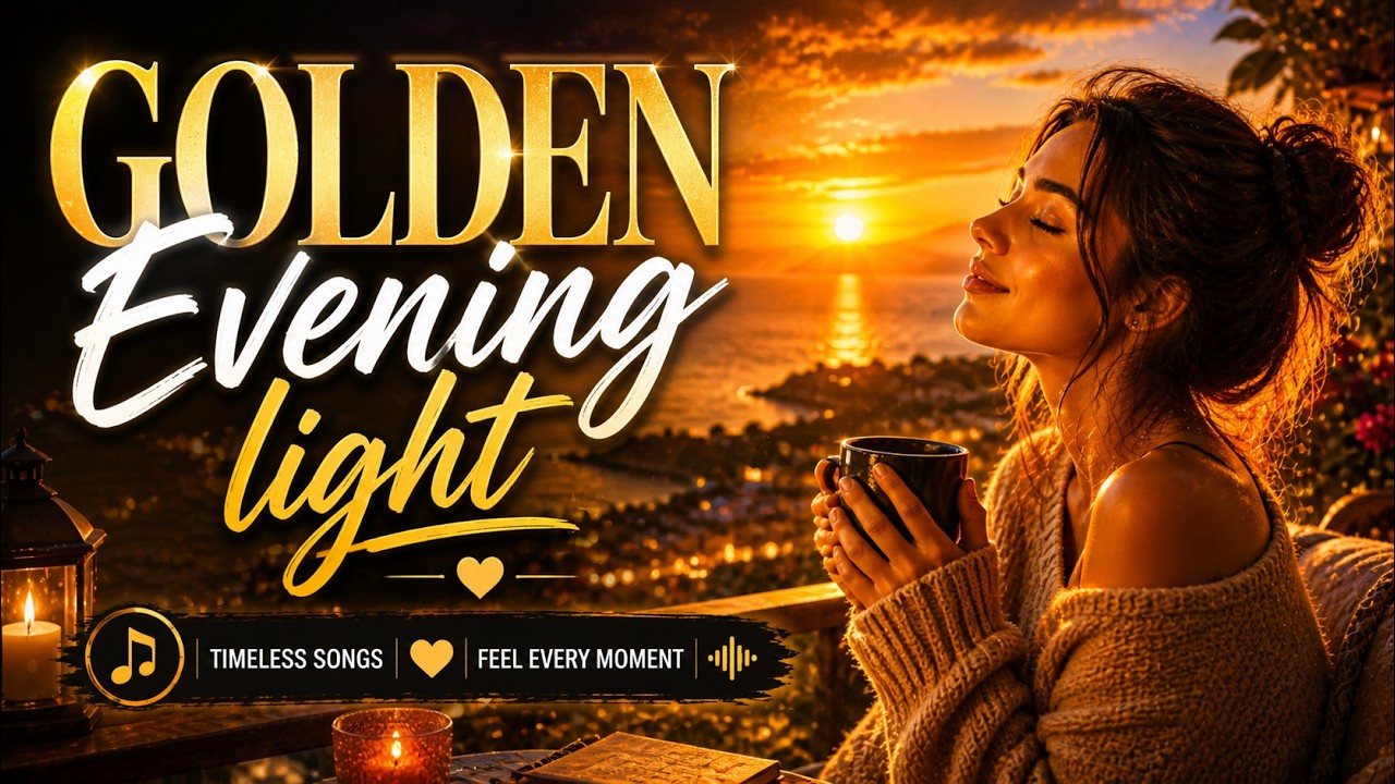 Golden Evening Light – Calm Sunset Relaxing Music #RelaxingMusic #SunsetMusic #PeacefulMusic