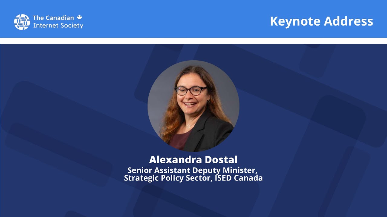 Alexandra Dostal, ISED (Keynote) - TCIS AI Infrastructure & Governance Policy in Canada Event
