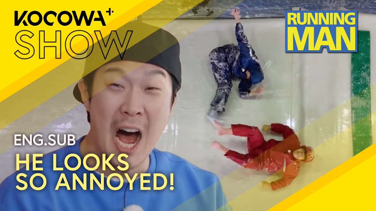 SLIPPERY RACE: Choi Daniel Beats Kim Jong Kook! 🏁🤣 | Running Man EP736 | KOCOWA+