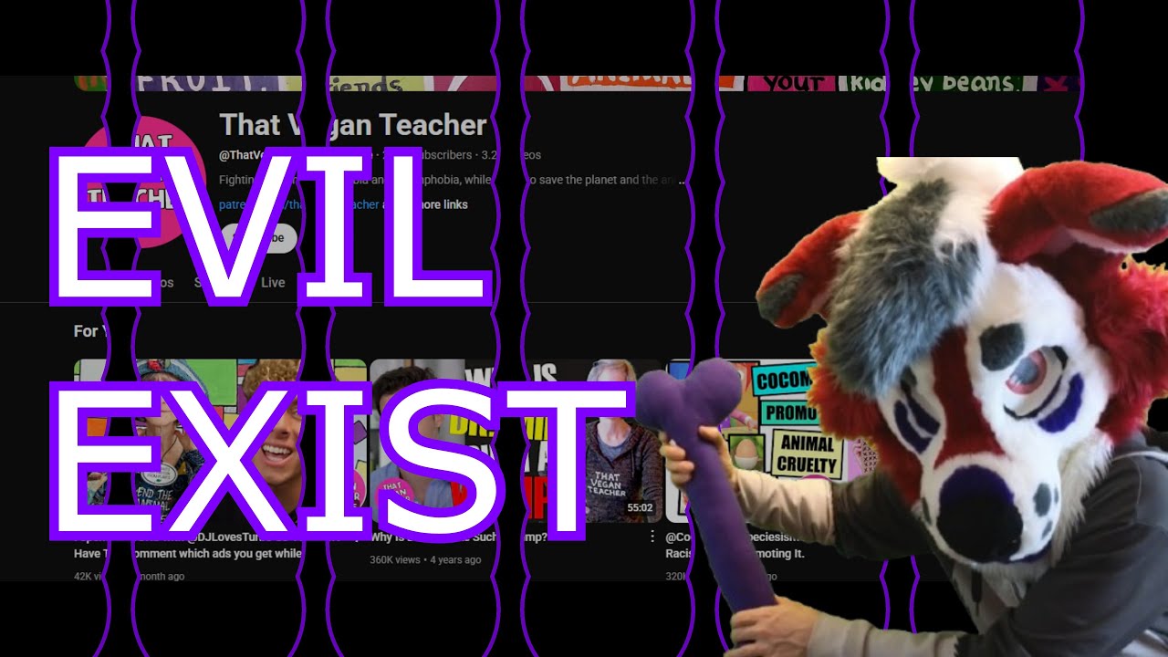 Fursuit Fury! My LIVE Take on That Vegan Teacher 🐾