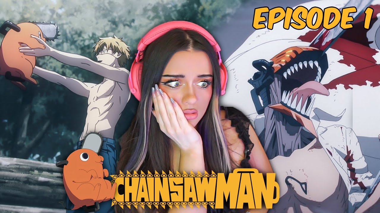 First Time EVER Watching CHAINSAW MAN Episode: 1 Dog & Chainsaw | REACTION