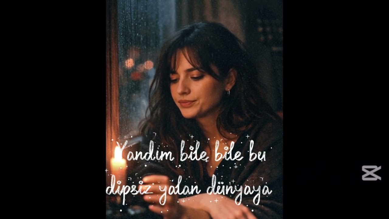 Yandım bile bile bu dipsiz yalan dünyaya  🥀