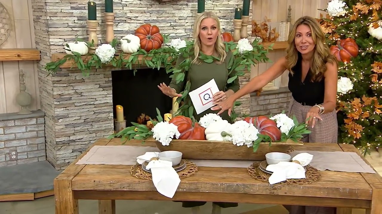 Simply Stunning 5' Real Touch Eucalyptus Garland by Janine Graff on QVC