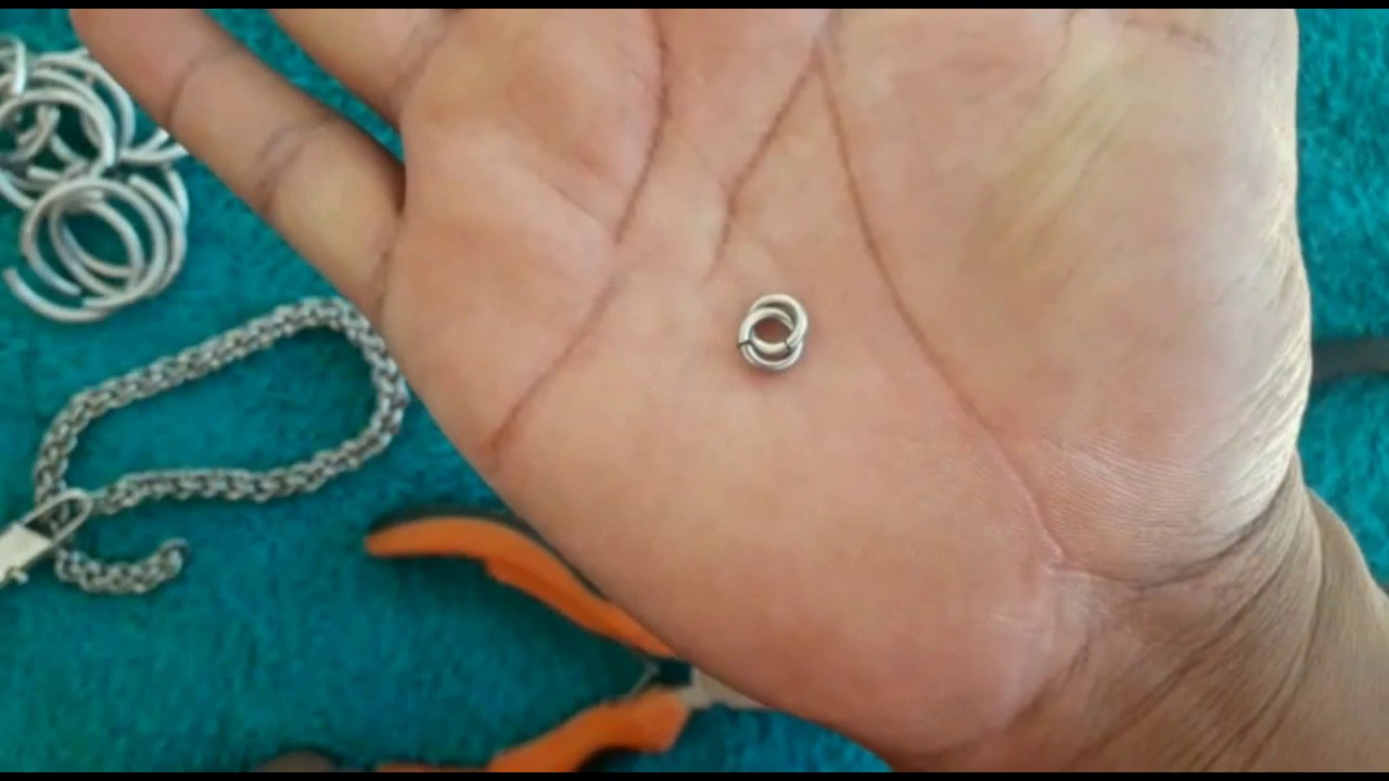 DIY CADENA acero inoxidable  😎 😎hazla tu mismo!😎😎
