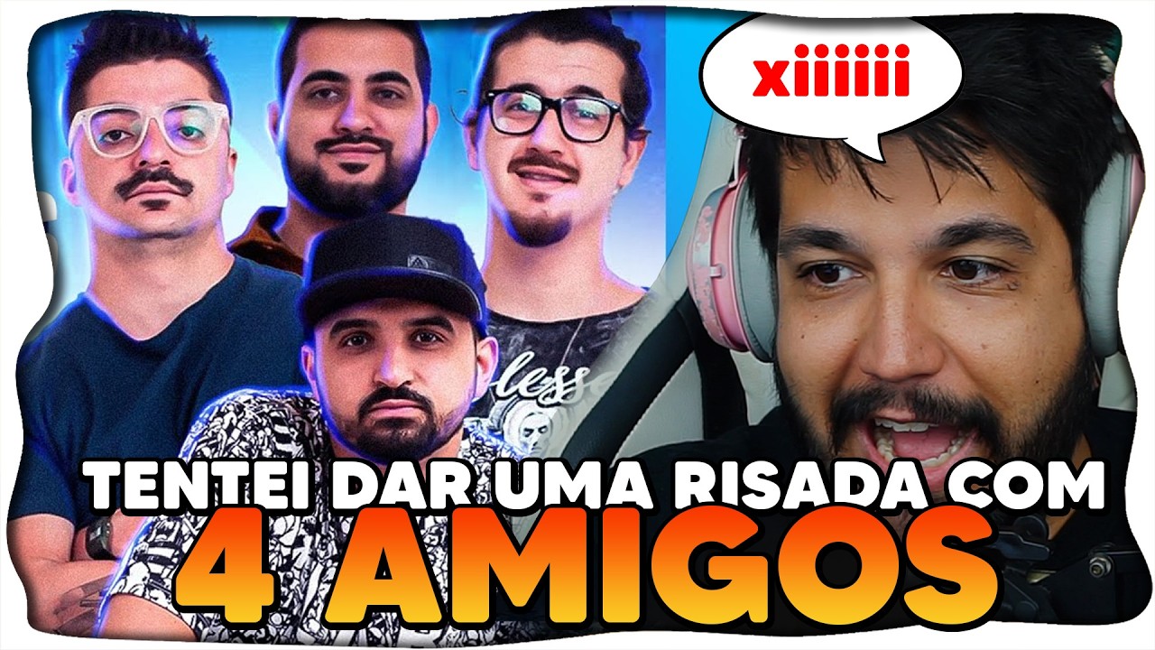 ASSISTINDO STAND UP DOS 4 AMIGOS ATÉ EU ENCONTRAR 1 PIADA BOA (ou não conseguir)