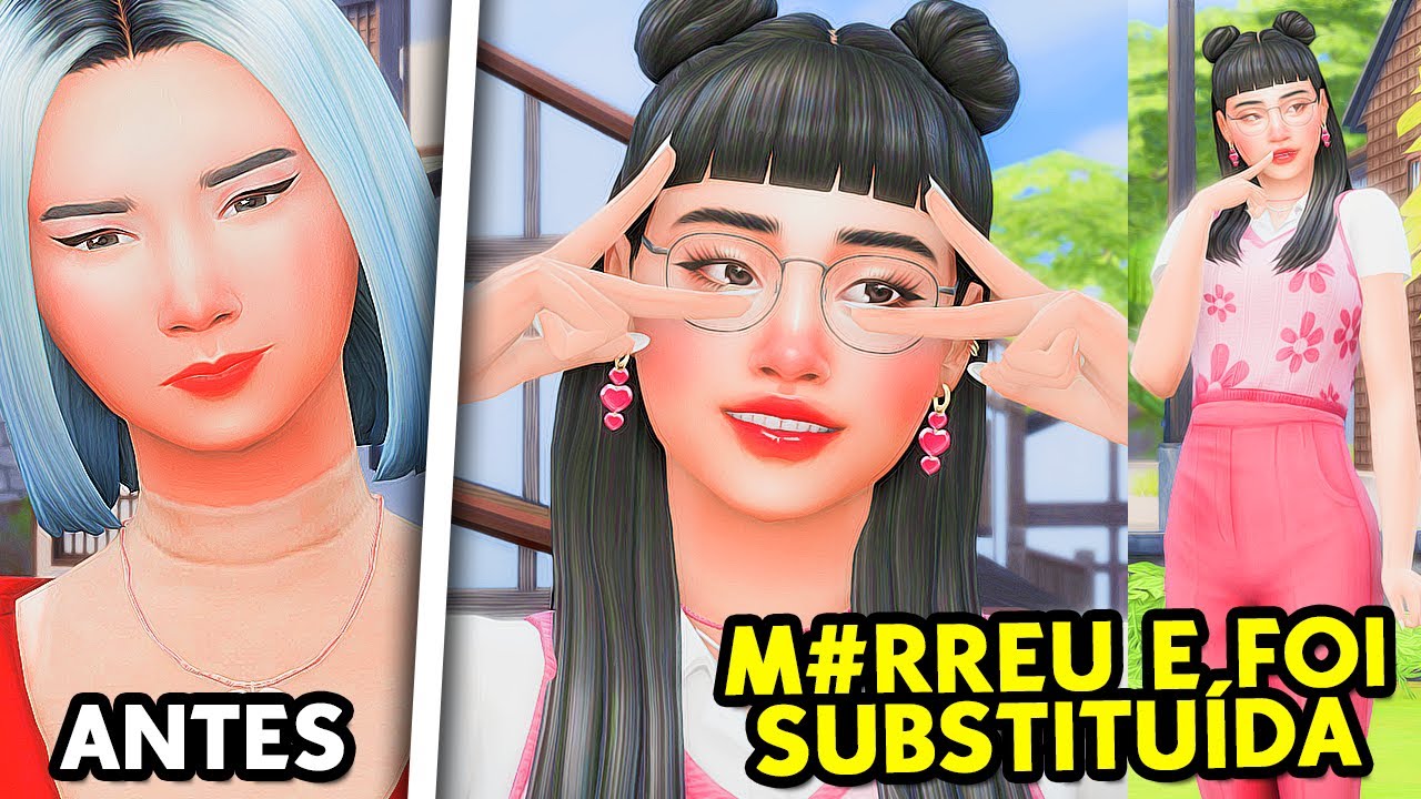 TRANSFORMEI A KAORI SEM PERSONALIDADE EM UMA ADOLESCENTE SUPER FOFA l The Sims 4 Makeover