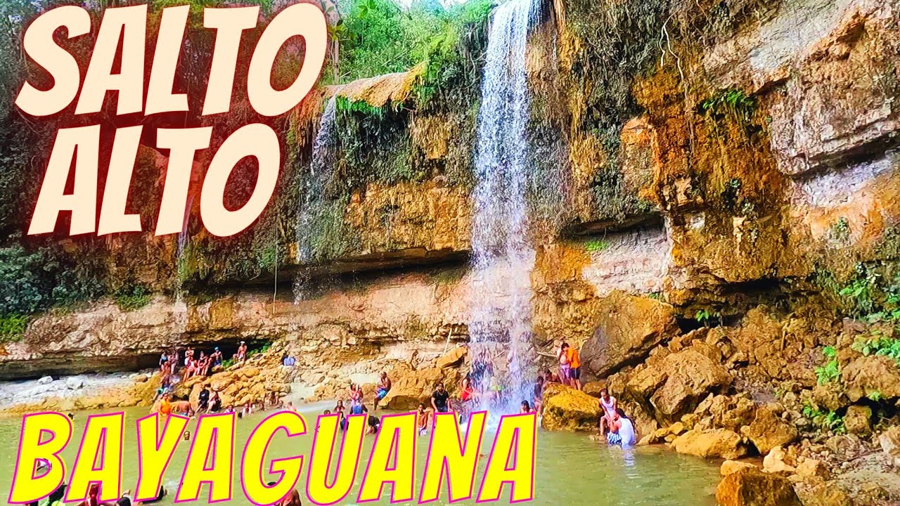 Así es el Balneario  Salto Alto  Bayaguana increíble Dominican  Republic