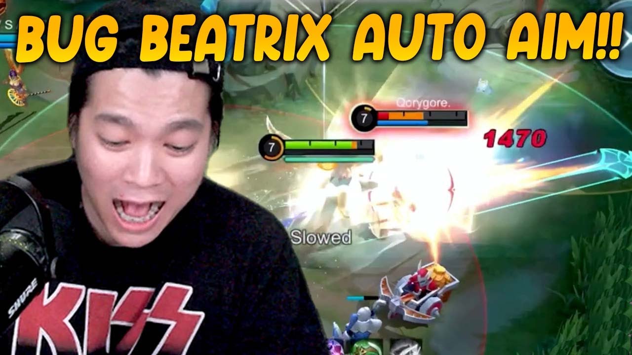 Cobain Bug Ulti Sniper Beatrix Auto Aim, Auto Jadi Skylar Kalo Gini Coy!! - Mobile Legends