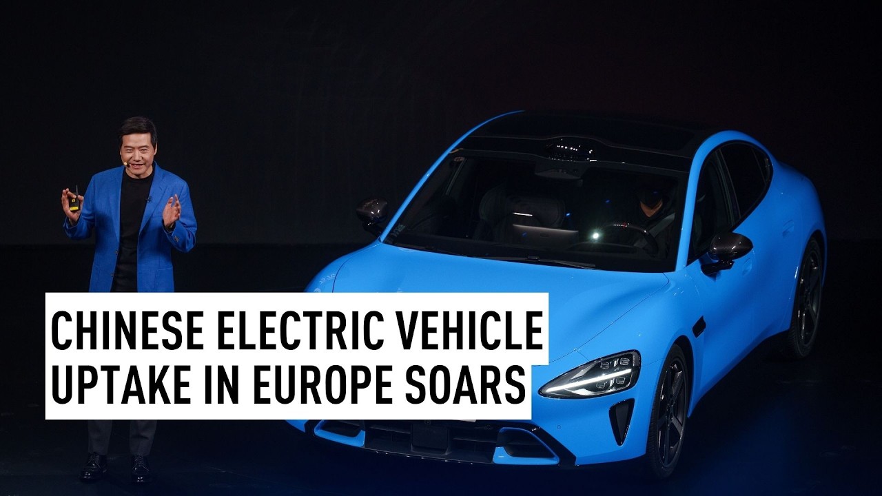 Chinese electric vehicle uptake in Europe soars