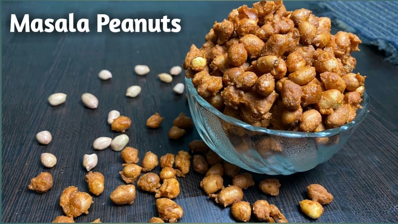 Simple and easy Masala Peanuts 🥜@ g home cooks