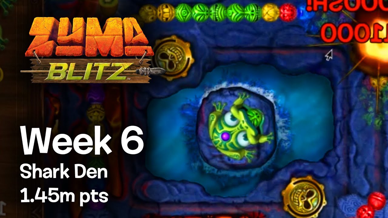 Zuma Blitz - Shark Den (1.45M)