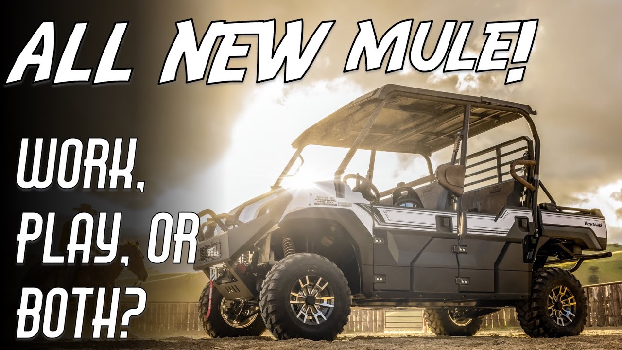 The All New 2024 Kawaski Mule - Work With a Side of Play