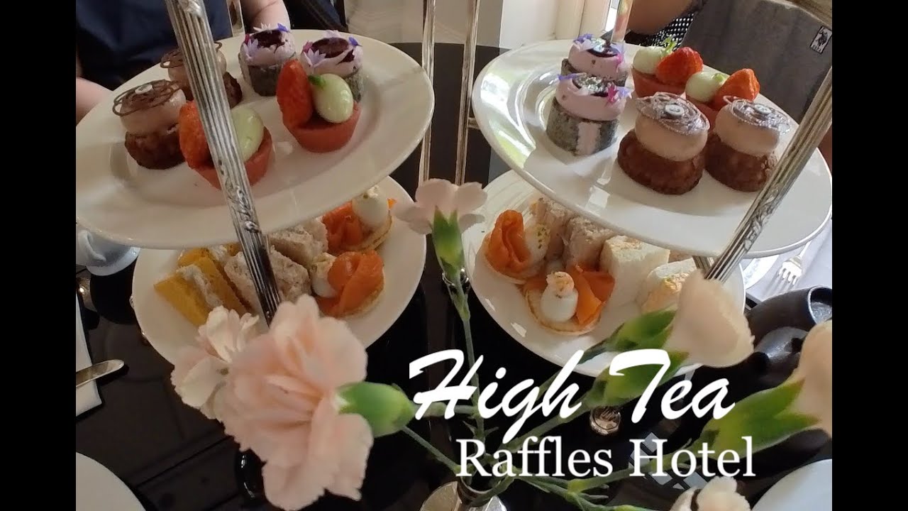 Singapore | HIGH TEA & LONG BAR @ The Raffles Hotel ★★★ シンガポール