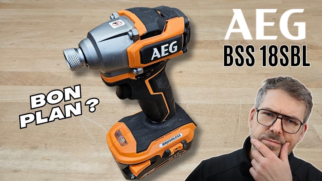 Visseuse à choc AEG BSS 18SBL : TEST / AVIS