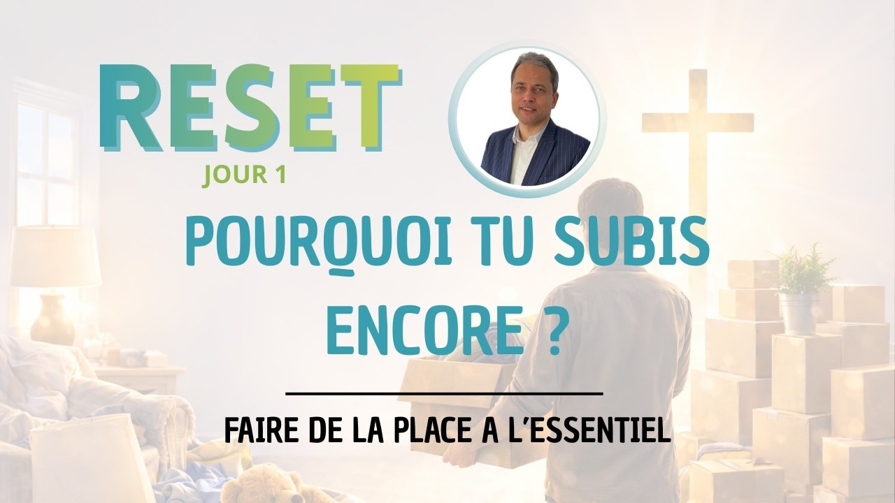 1 | RESET - Pourquoi tu subis encore ? | Stephen NOZILE | 16 mars 2026