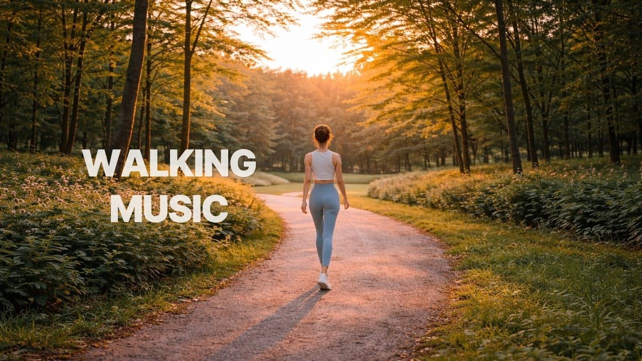 Walking Music (1H) | Light Steps, Steady Pace