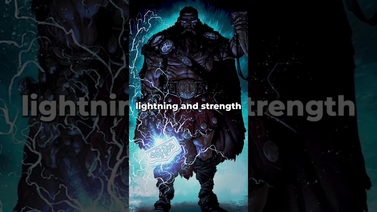 3 Most POWERFUL Gods Of Thunder in Mythology. #shorts