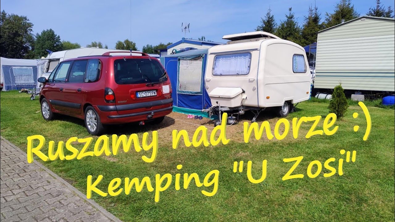 Ruszamy nad Bałtyk z przyczepą kempingową n126// Kemping 