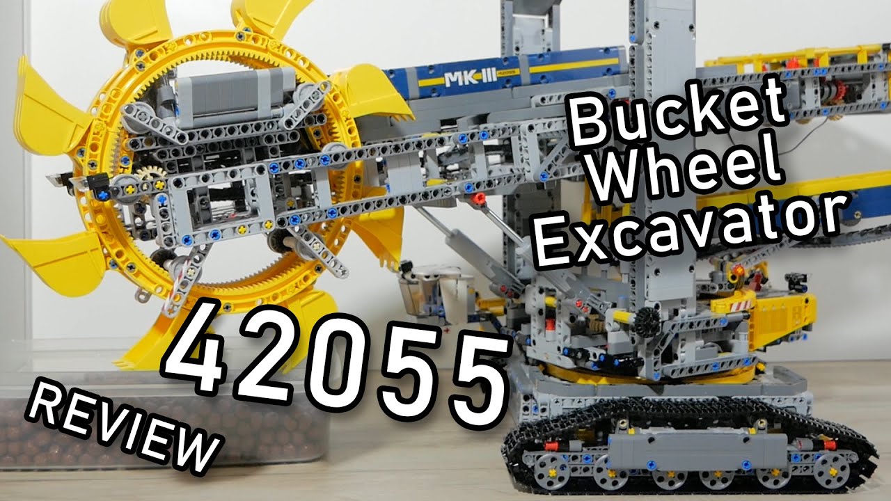 LEGO 42055 Review | LEGO Bucket Wheel Excavator | Review 42055 LEGO Technic 2016