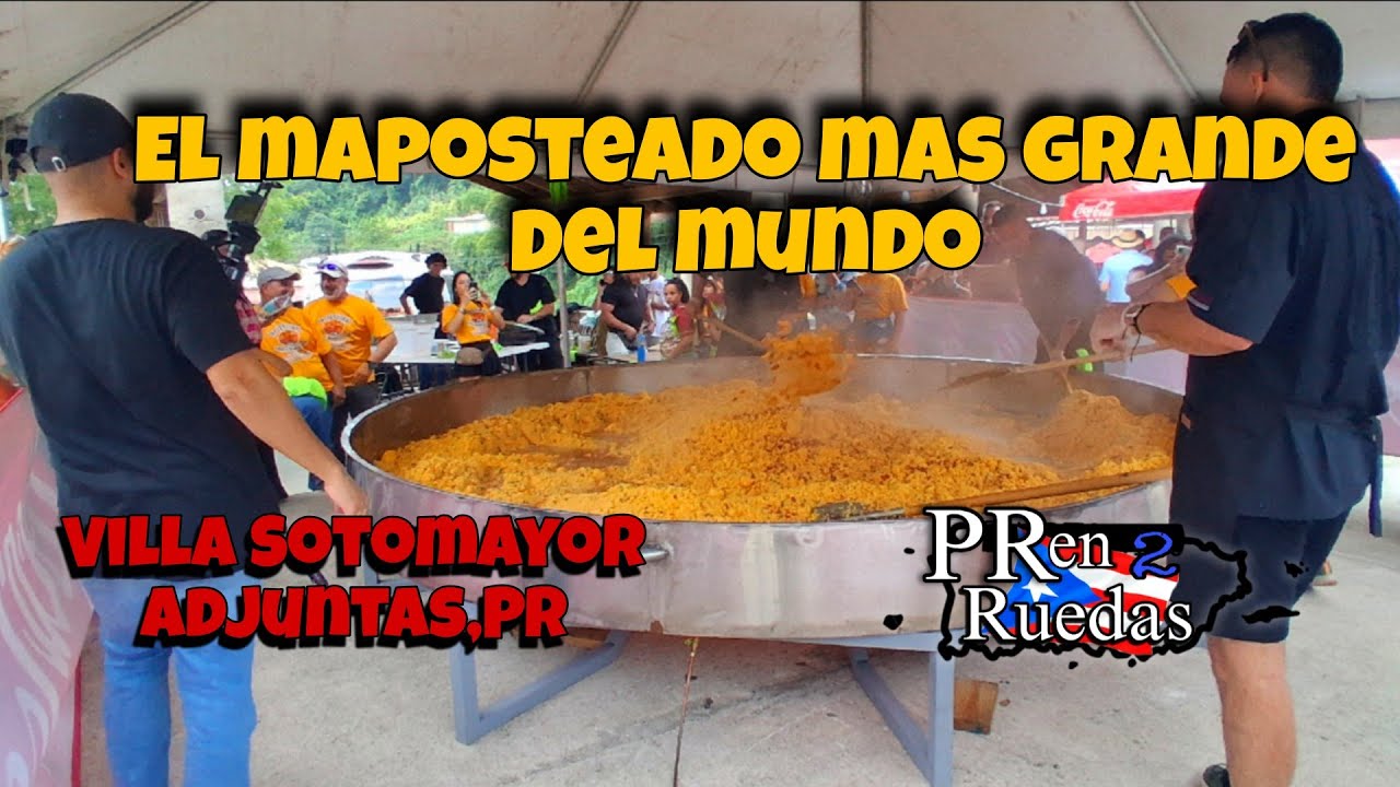 El Maposteado mas grande del Mundo😱Villa Sotomayor  Adjuntas,🇵🇷