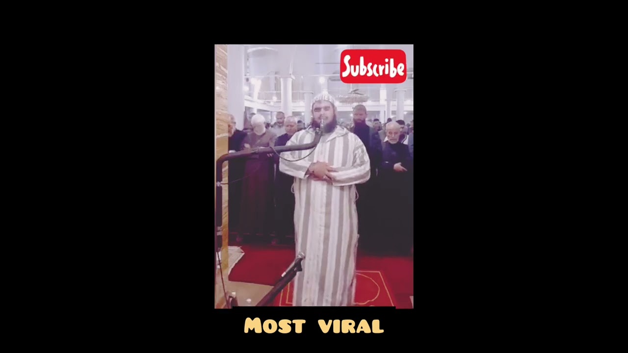 A cat enters a masjid in Algeria during Taraweeh prayers 🥰 