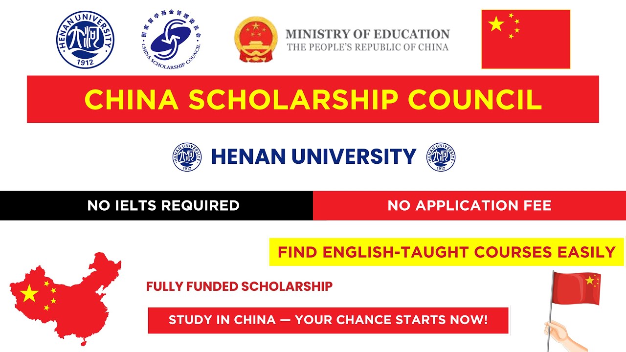 Henan University Chinese Government Scholarship 2026&ndash;27 | No Fee & IELTS |  Fully Funded Scholarship