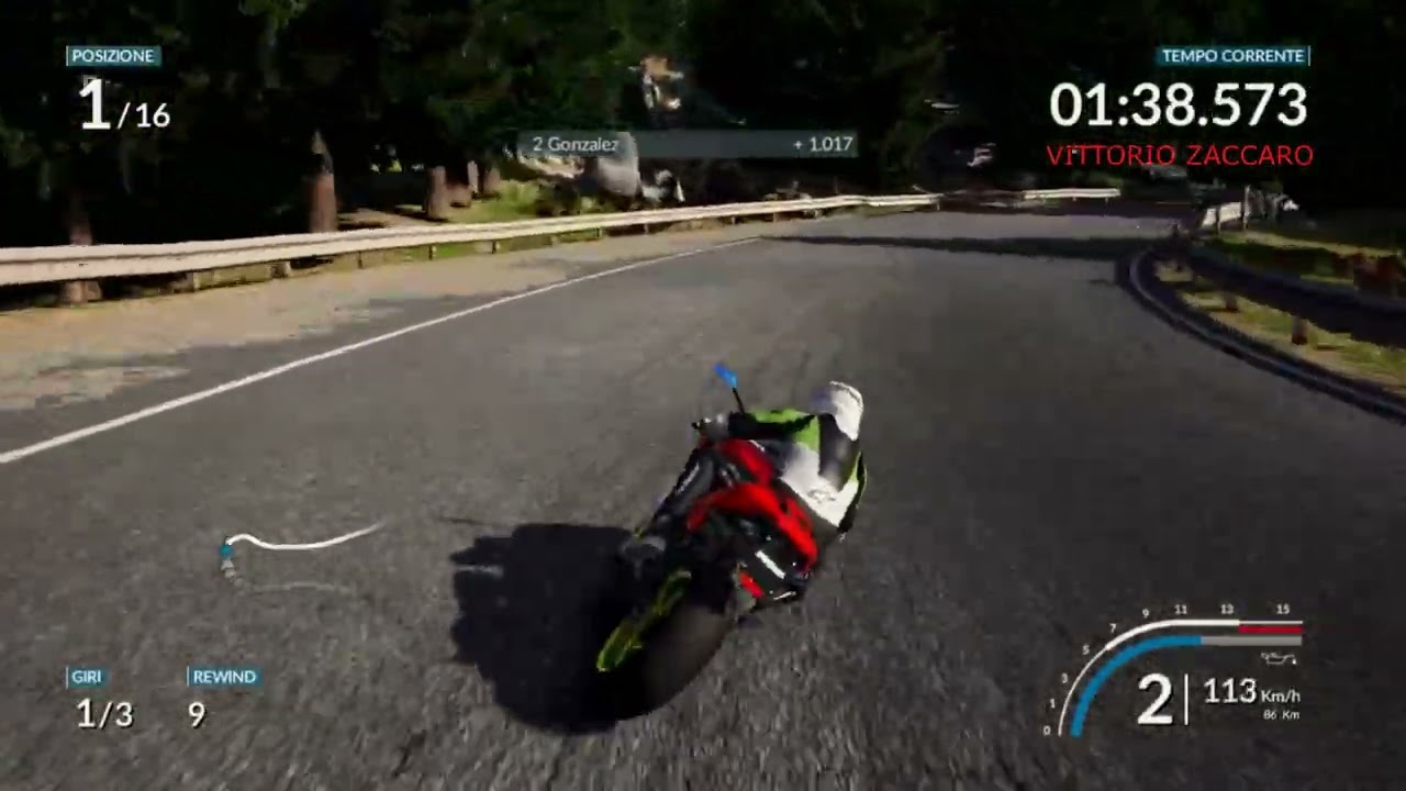 ride 1 parco nazionale dello stelvio italia gameplay ita