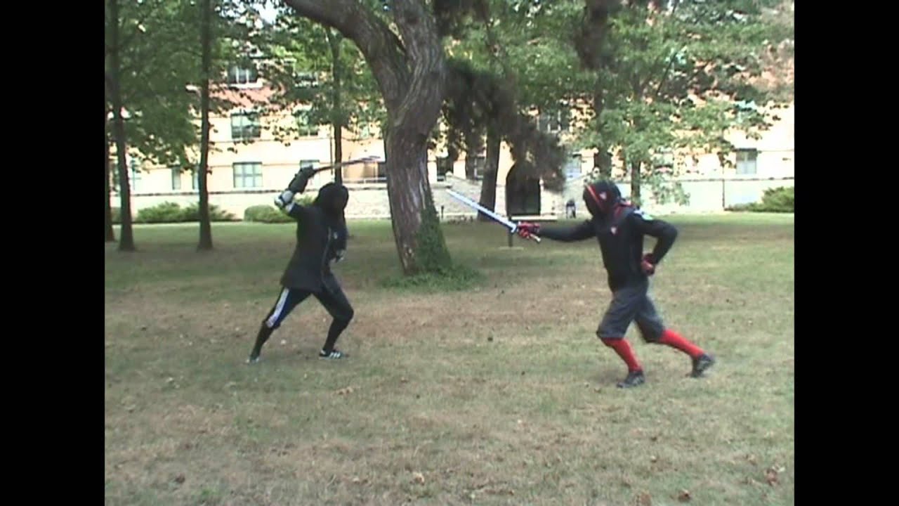 Messer fencing: Bill Grandy and Roland Warzecha
