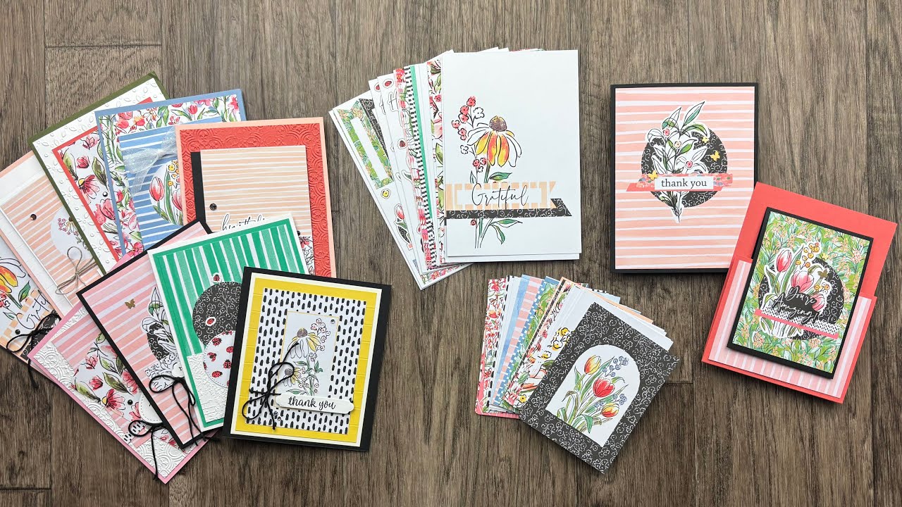 3/13/25 Thursday Night Stamp Therapy: Stampin’ Up! Mixed Media Floral Card Ideas + Happy Mail