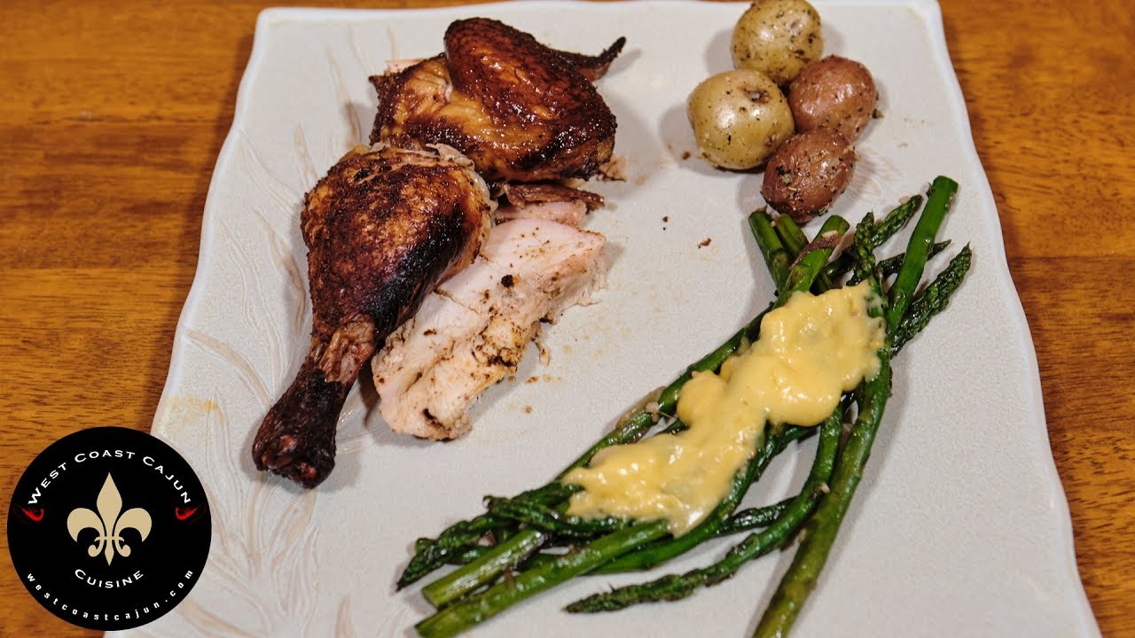 Spatchcock Chicken With a Homemade Creole Butter Injection