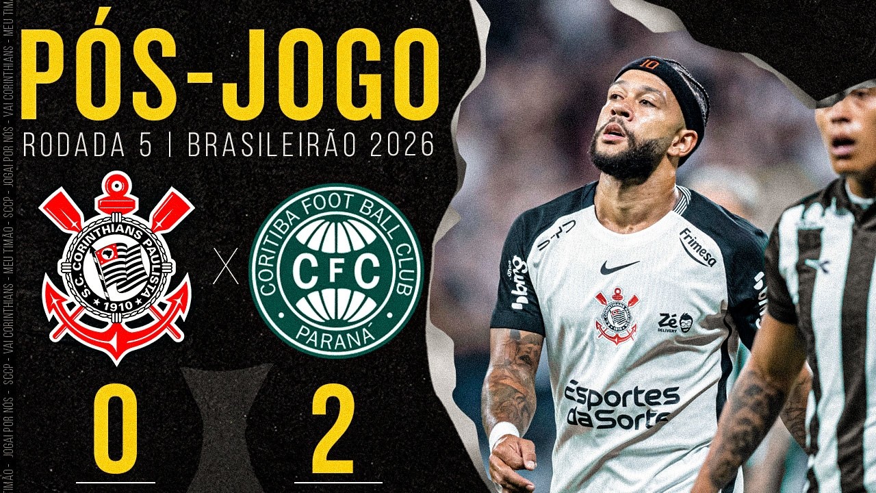 PRÉ-JOGO 🔴 CORINTHIANS X CORITIBA | AO VIVO COM NARRAÇÃO E IMAGENS DA ARENA | BRASILEIRÃO 2026