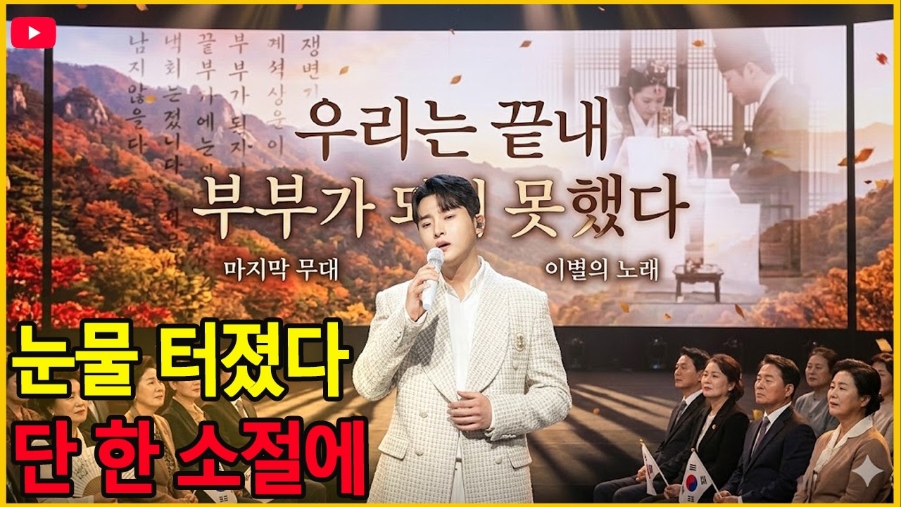 성리 신곡&hellip; 듣는 순간 눈물 나는 이유 (지금 가장 뜨거운 트로트)