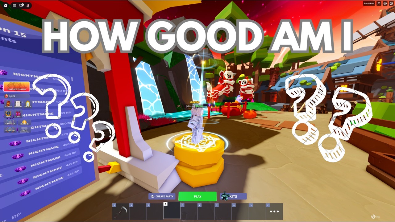 HOW GOOD REALLY AM I? (ROBLOX BEDWARS)