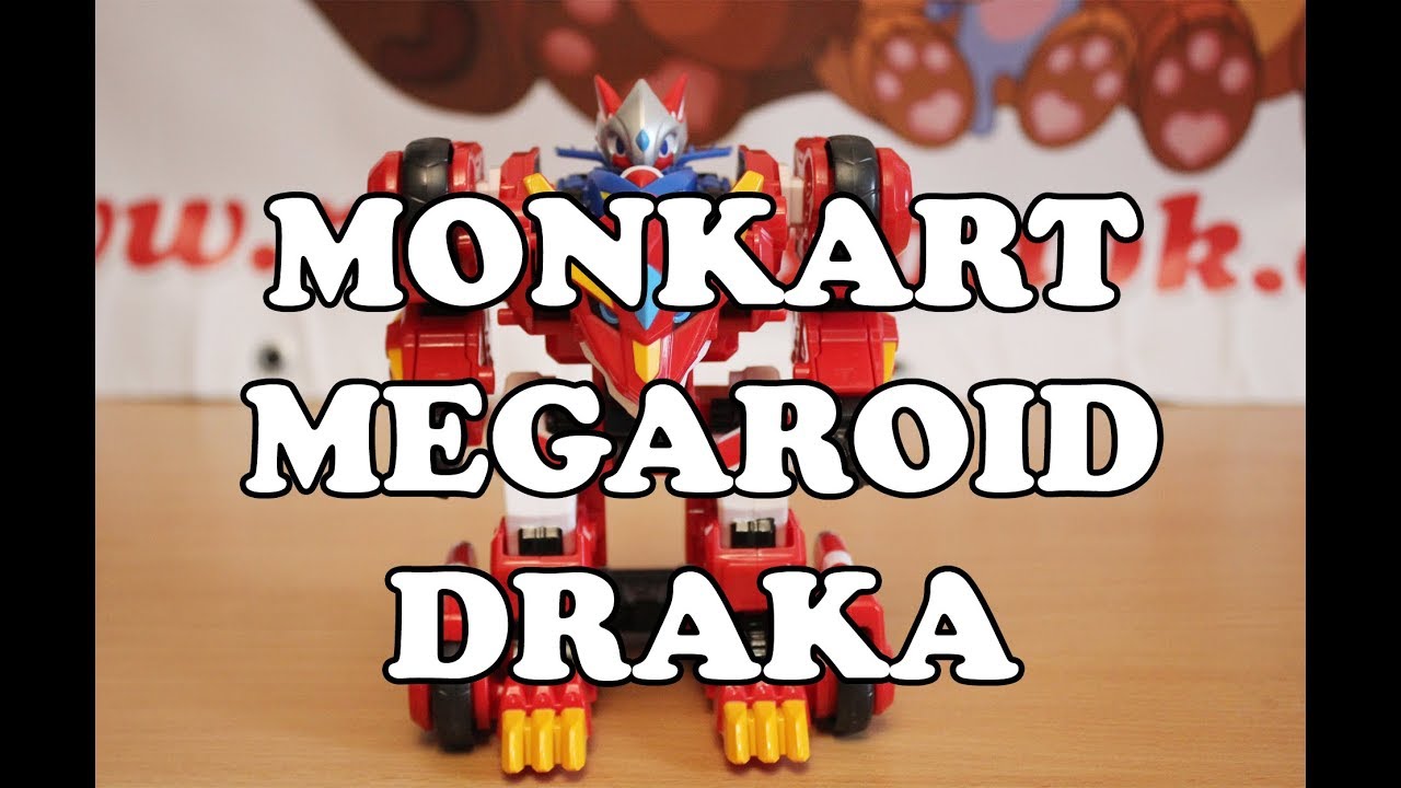 Видео: Монкарт Мегароид монстр Драка, 330007M, Young Toys