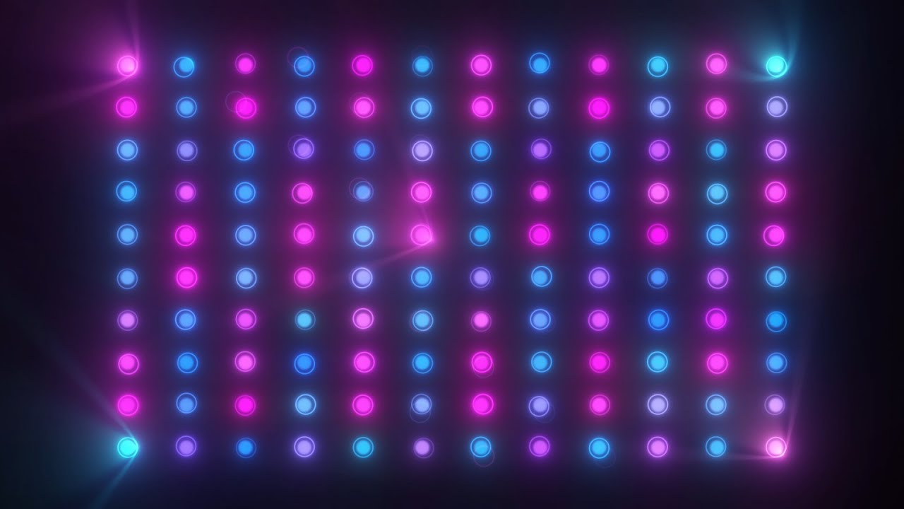 Fancy Lights Grid Loop Motion Graphics Animated Background by #MotionMade