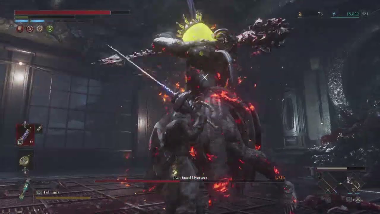 Lies of P Overture - Two-Faced Overseer (PARRY Focus, Legendary Stalker, Ft. Welder Blade)
