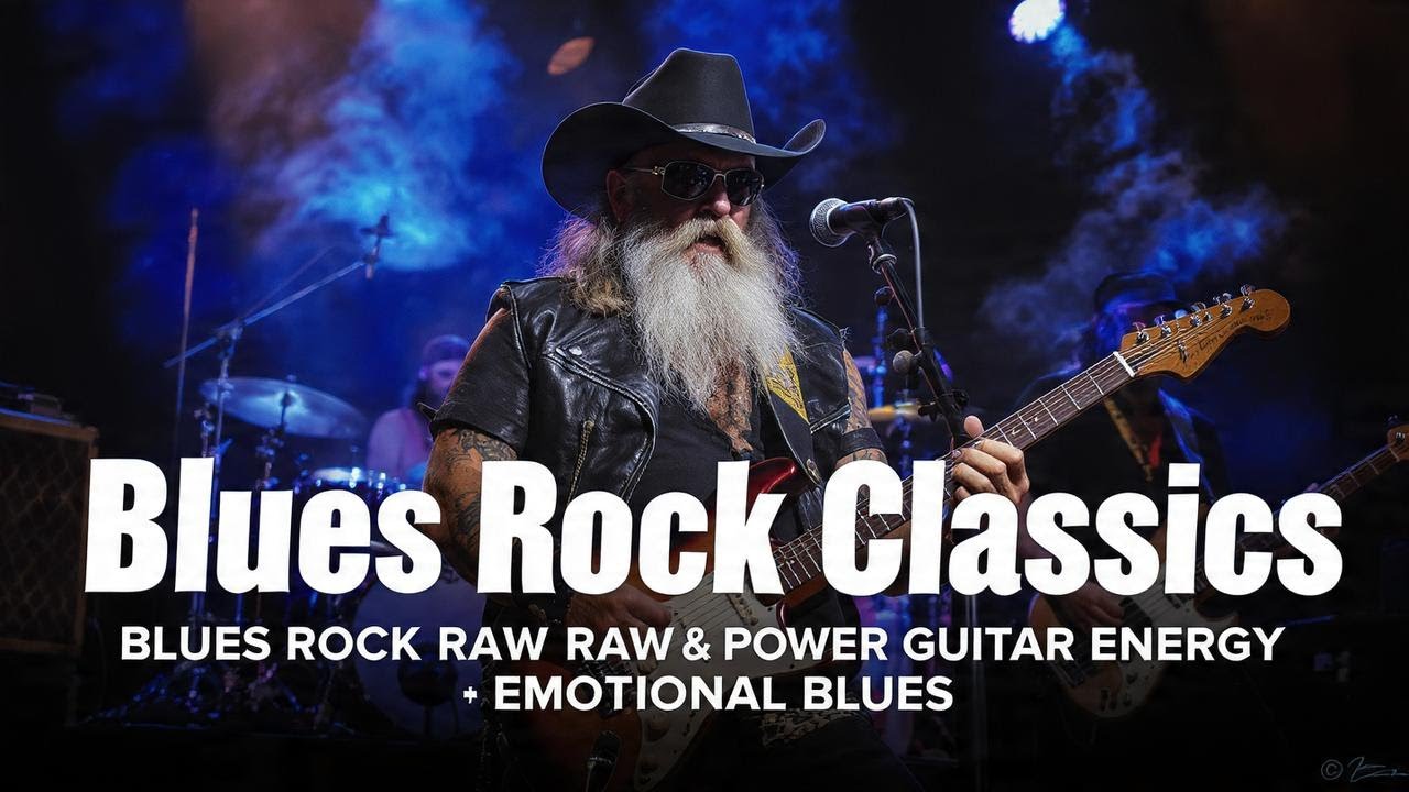 Rock Blues & Soul Inspired by Hendrix, Clapton, ZZ Top, The Animals, Muddy Waters