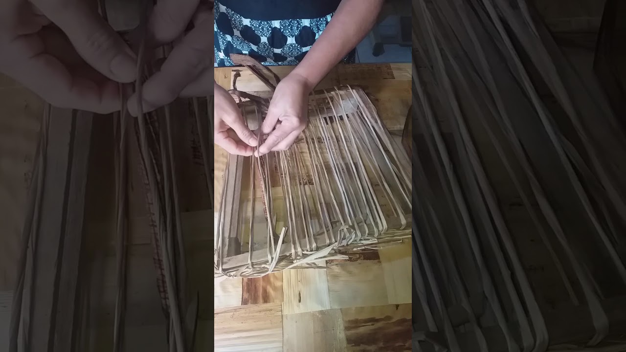 bolsa de praia com a fibra da bananeira 😍