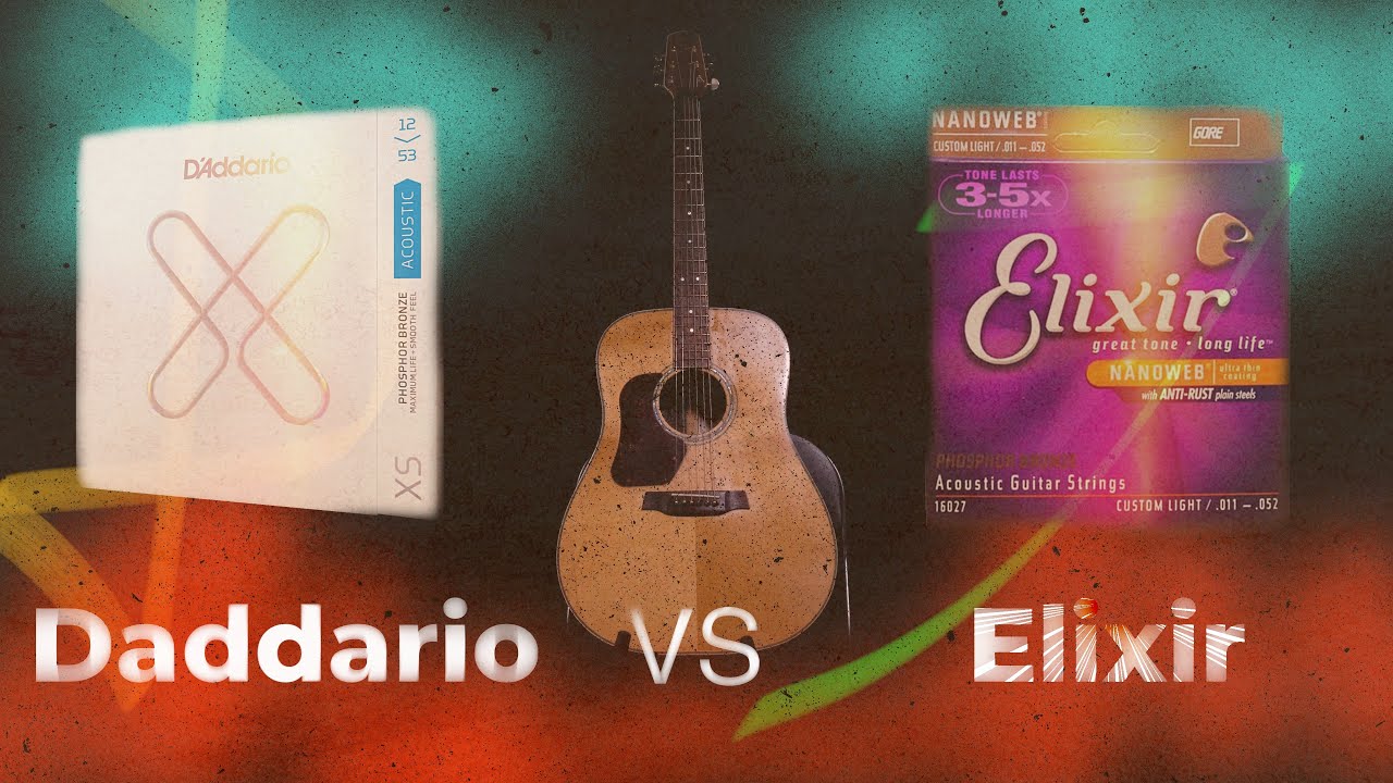 New D'Addario XS vs. Elixir Nanoweb  | Специальный выпуск.