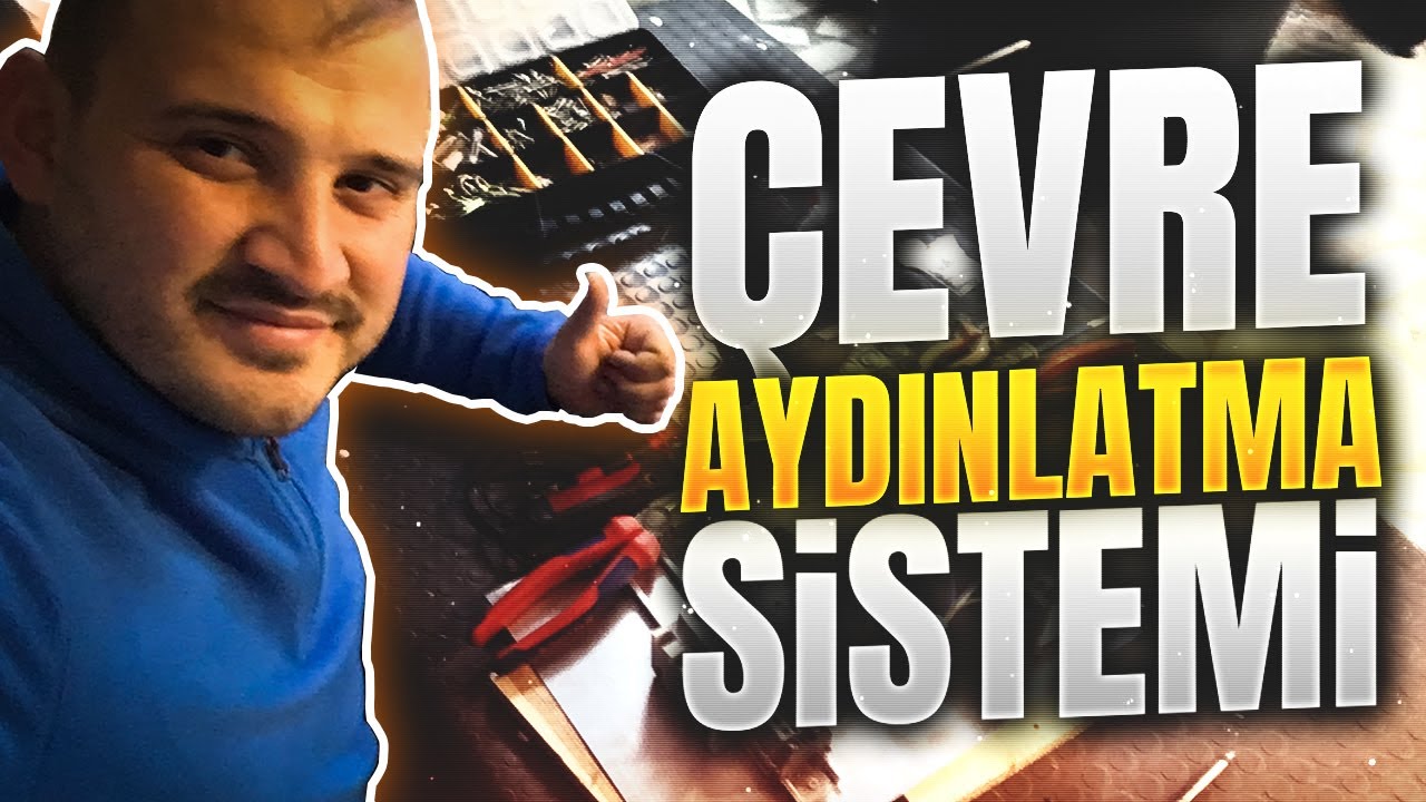 Çevre Aydınlatma Sistemi (Uzaktan Kumanda Kontrollü)